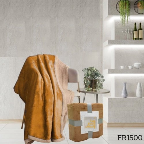 بطانية فروتي مخمل ناعم ودافي وخفيفة الوزن 1 نفرين