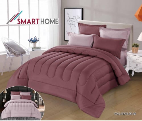 مفرش فالورد السادة بلونين يتميز بملمس البارد والنا...