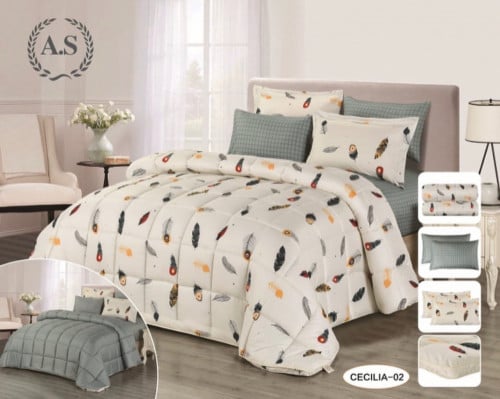 مفرش سيسلا شكلين نفرين