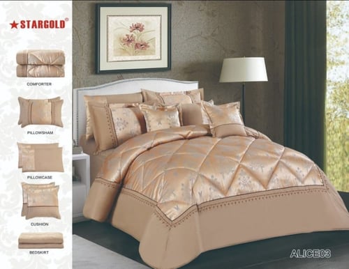 مفرش عرائسي برزلان جاكار ميكروفايبر نفرين