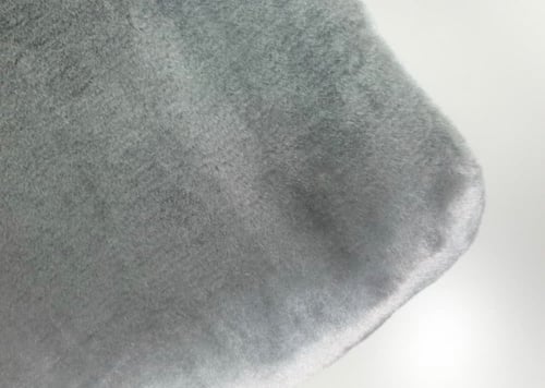 بطانية سادة شتوية دافئة رصاصي غامق 3 كيلو نفرونص