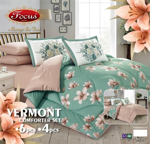 مفرش فيرمونت مشجر وساده نفرين