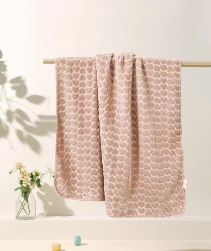 بطانية أطفال مواليد سادة مقاس 110x80 سم