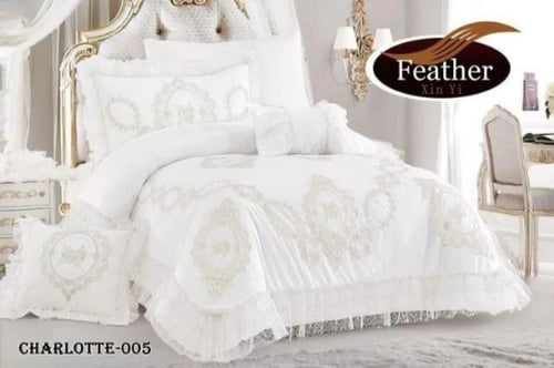 مفرش شالورت دنتيل ماركة فيذر نفر ونص