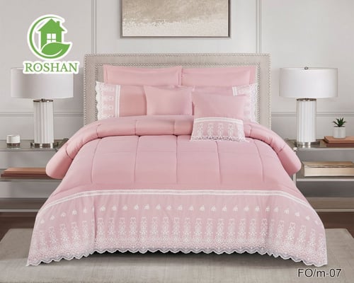 مفرش فوم دنتيل عرئسي نفرين