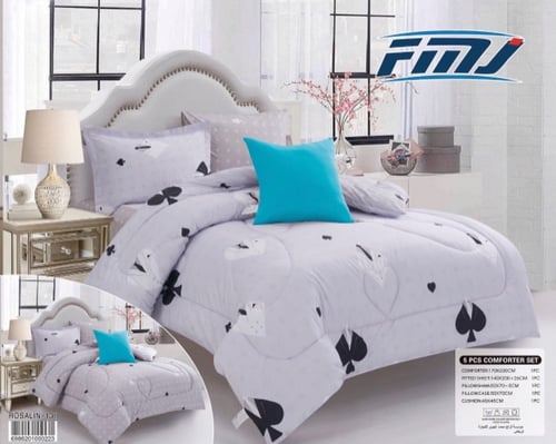 مفرش روزالين شكلين نفر ونص