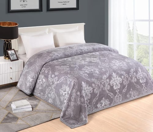 بطانية ناعمة ومحفورة ودافئة طابقين نفرين 4 كيلو