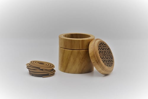 مبخرة أعواد الند الكوب الامنه مع اعواد حلزونيه الس...