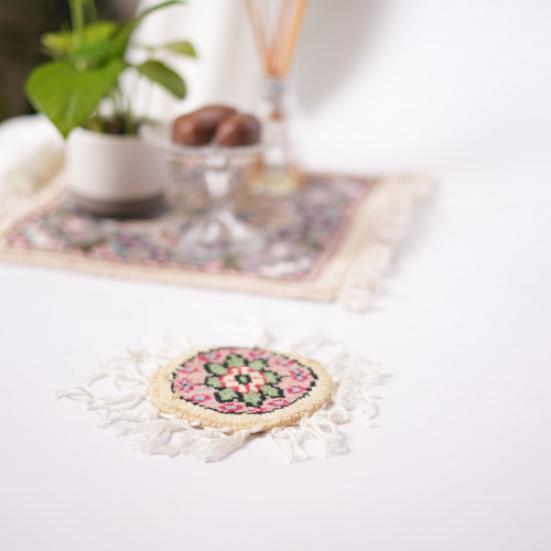 كوستر يدوي دائري صغير (KS12)