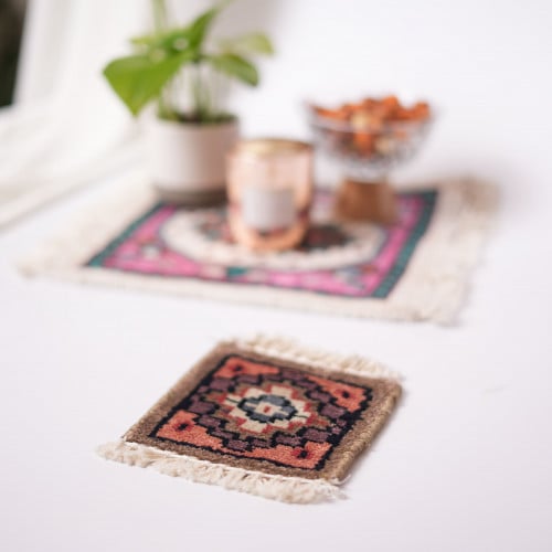 كوستر يدوي مربع (KS43)