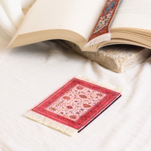 كوستر سجاد وردي (7)