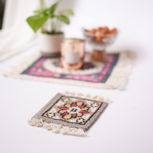 كوستر يدوي مستطيل (KS23)