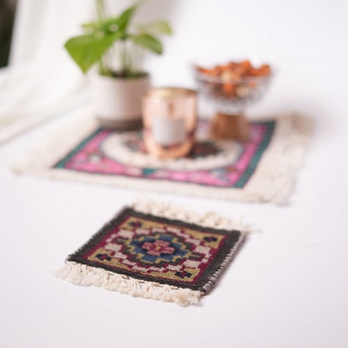 كوستر يدوي مربع (KS21)