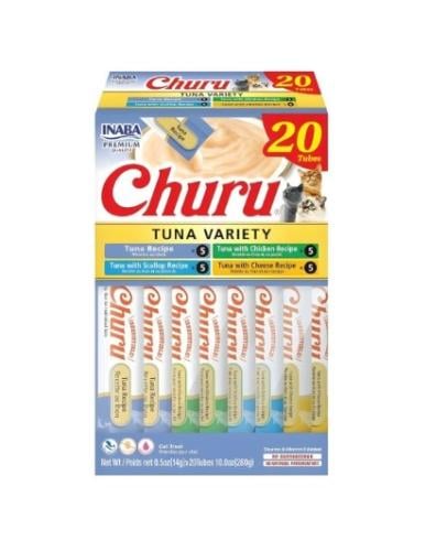 مكافئات"تشورو" التونا بنكهات منوعة للقطط من إنابا،...