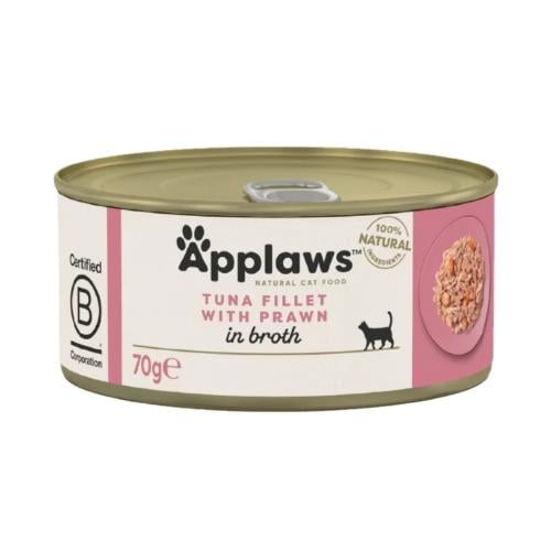 ابلاوز طعام رطب معلبات فيليه سمك التونة مع الجمبري...