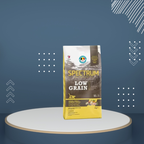 سبيكتروم طعام جاف منخفض الحبوب للقطط البالغة مع ال...