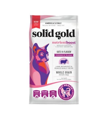 سوليد جولد كاتز ان فلوكين لحم الضأن و الأرز البني...