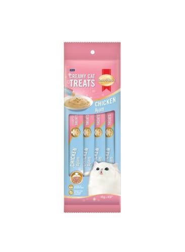 مكافئات سمارت هارت كريمي علاج القطط – نكهة الدجاج...