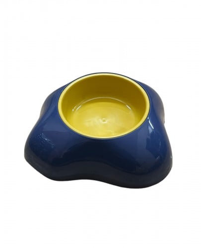 صحن بلاستيك منفرد اللون كحلي