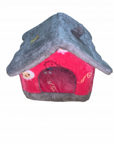 بيت كوخ للقطط الصغيره او جراوة الكلاب برسمة خاروف