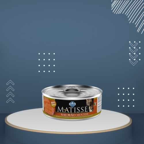 طعام رطب ماتيس موس السلمون من فارمينا - 85 جرام