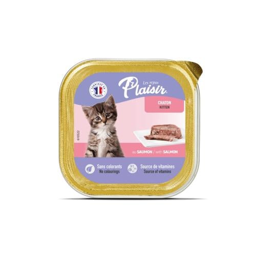 بليسير معلبات كتن بنكهة سلمون 100 جرام