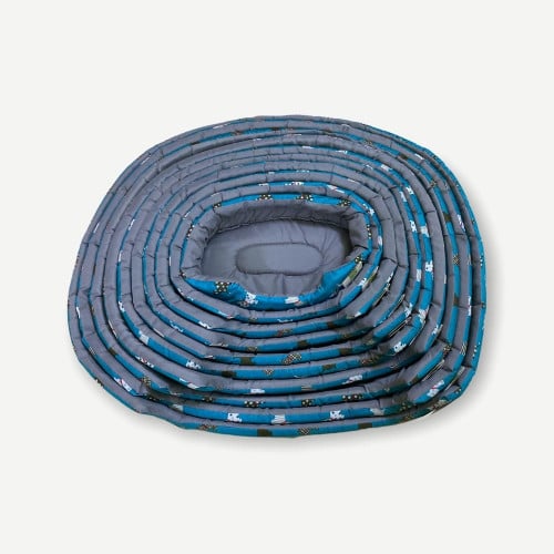 فرشه اسفنج اللون ازرق ( 9 )