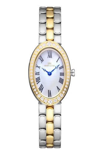 طقم نسائي ماركة برناتشي BH-5-1020 لونين (ساعة+سلسا...