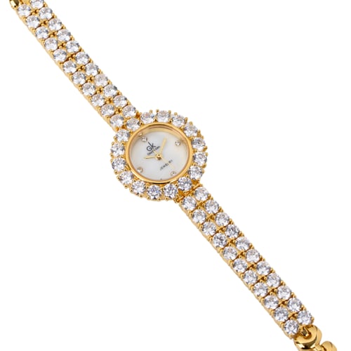 طقم نسائي جديد سهرات ماركه جورج كلاين 2005 ساعه +...