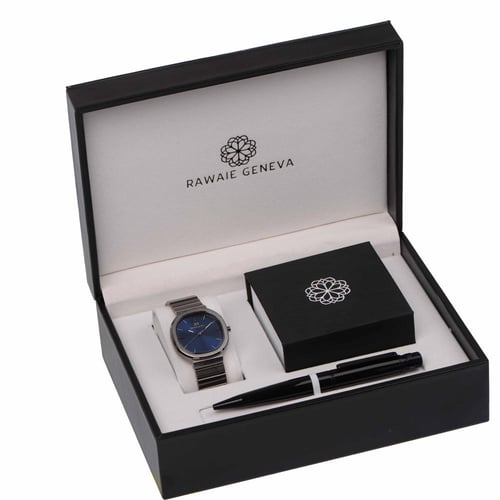 طقم رجالي فاخر ماركة برناتشي BH-33-289 (ساعة+قلم+م...