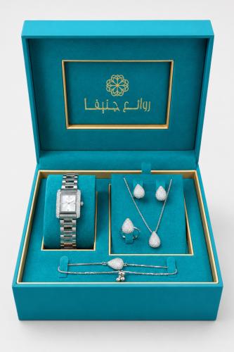 طقم نسائي ماركة فور ايفر FE-5-300 فضي