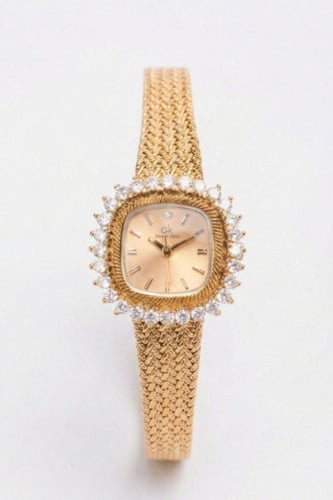 ساعة نسائية ماركة جورج كلاين GK2024 ذهبي