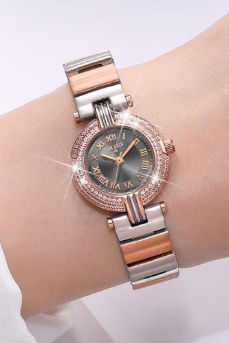 ساعة نسائيه ماركة فورايفر FE278 لونين روز رصاصي