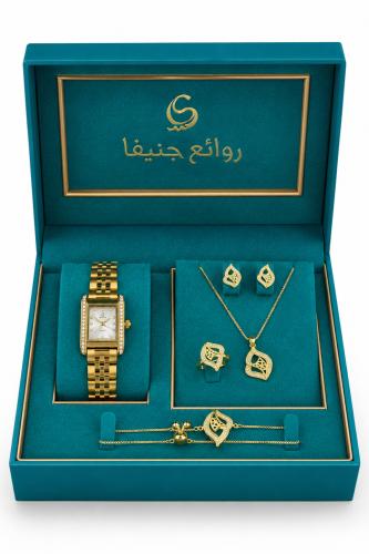 طقم نسائي بتصميم متميز ماركة جوسال G-5-5033 `ذهبي