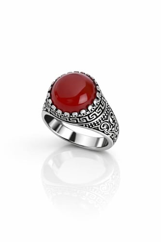 خاتم رجالي فضه 115