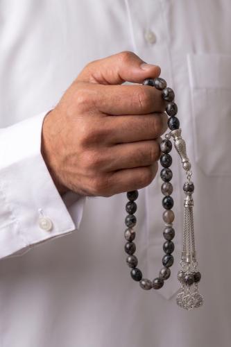 سبحه رجالية عقيق SBH002 رقم 67