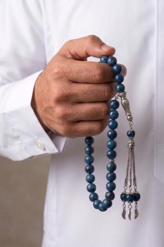 سبحه رجالية عقيق SBH002 رقم 65
