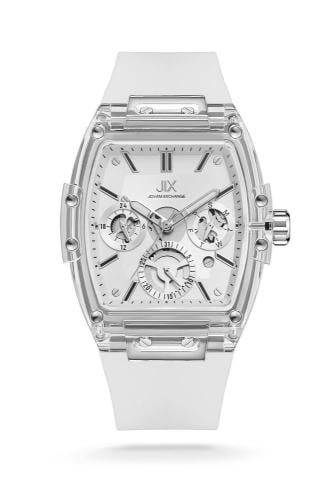 ساعة Jovani Exchange JX3034 ابيض مينا ابيض شفاف