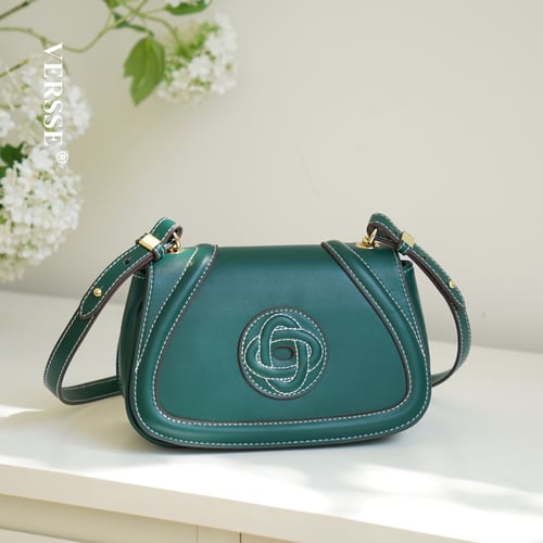 شنطة جلد نسائية اختيارك الأمثل GREEN VE028