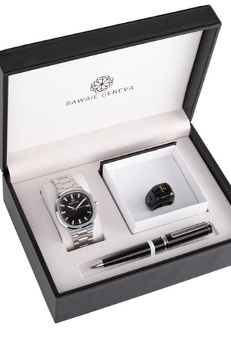 طقم الروحانية الرجالي (ساعة برناتشي+ قلم +خاتم تسب...