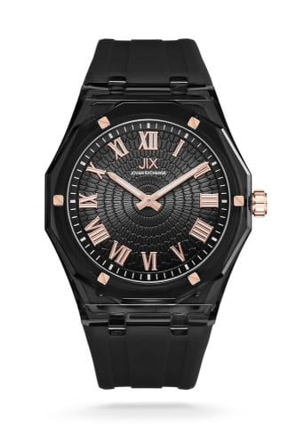 ساعة رجاليه ماركة جوفاني اكسشينج JX3041 اسود كامل