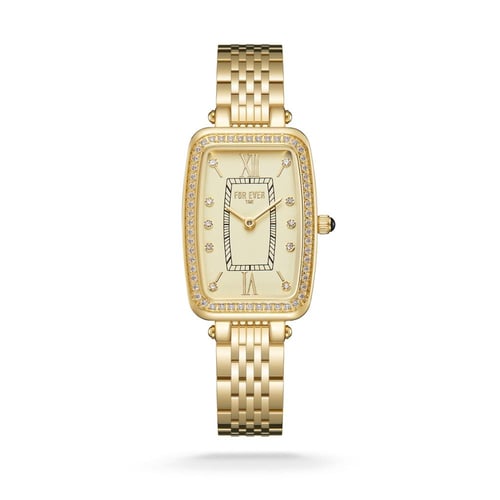 طقم نسائي ماركة فورايفر FE-3-1007 (ساعه +سلسال +حل...