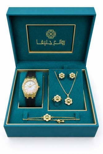 طقم نسائي ماركة برناتشي BH-5-3037 ربر اسود ايطار ذ...