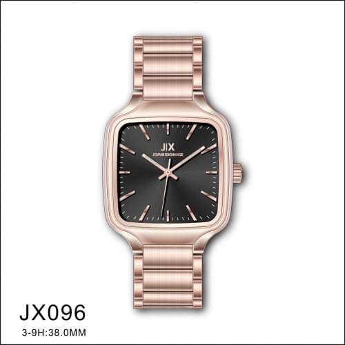 ساعة ماركة جوفاني اكشينج 096 روز ميناء اسود