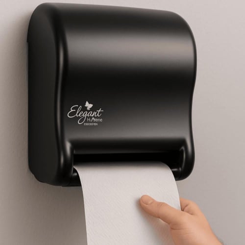 موزع مناديل حساس يعمل بالليزر