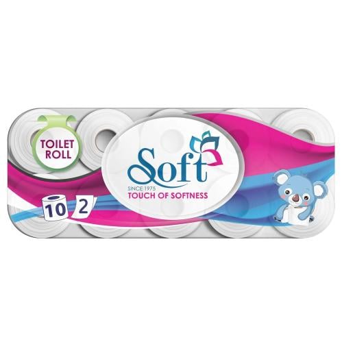 مناديل حمام رول طبقتين كرتون يحتوي ٦٠ رول