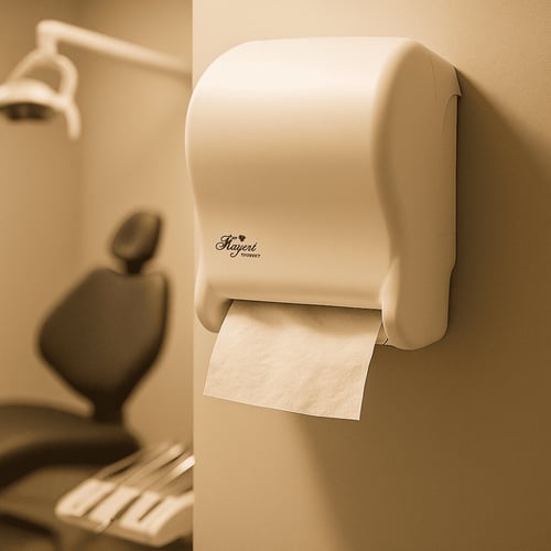 موزع مناديل حساس يعمل بالليزر