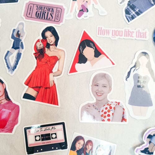 ستيكرات بلاك بينك