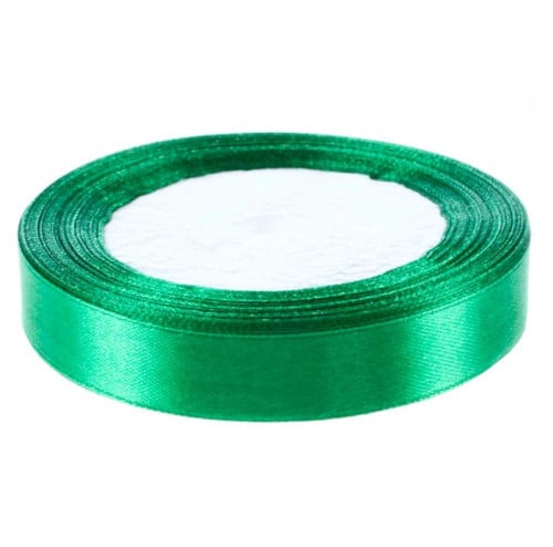 شريط ساتان اخضر 1/2 انش
