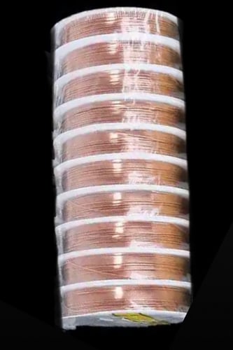 سلك نحاس نحاسي 10حبه